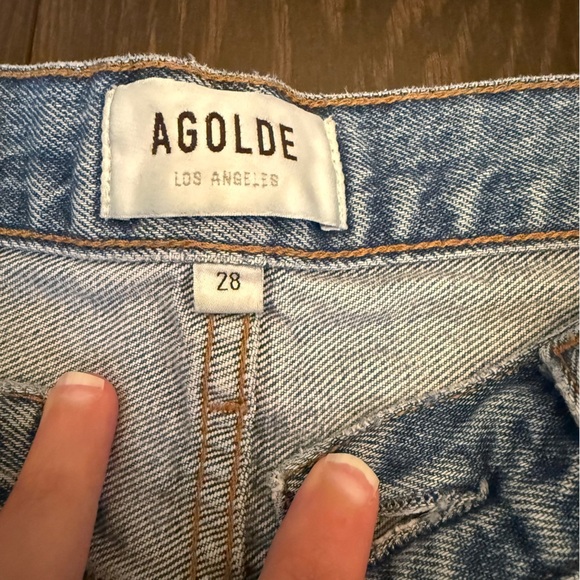 Agolde Riley Short in Snapshot - Picture 4 of 6